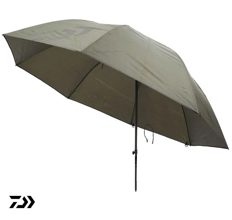 New Daiwa 125cm / 50" Green Fishing Brolly / Umbrella - Round - DGB50