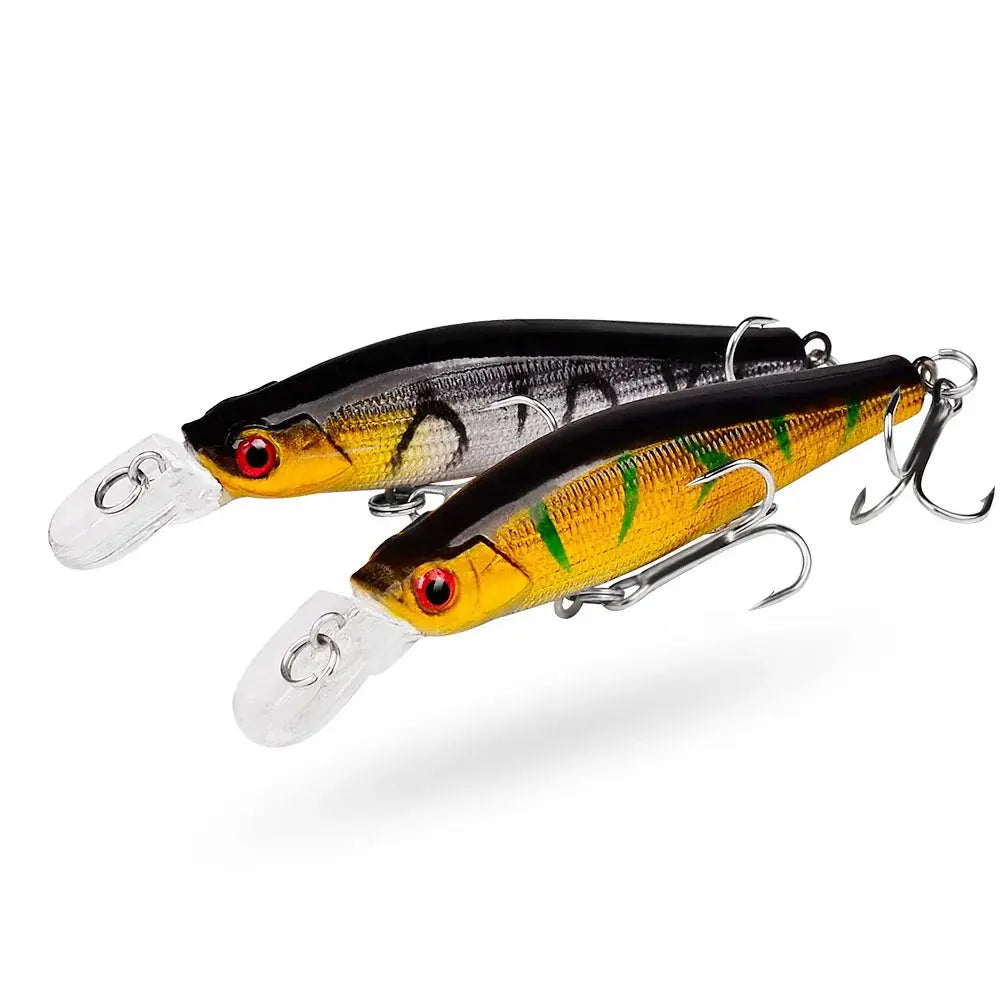 Lureswholesale®  9cm Plastic Hard Bait Minnow