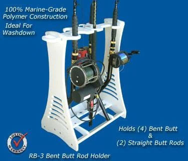 Bent Butt Rod Holder Rack - RB-3 Fishing Rod Racks