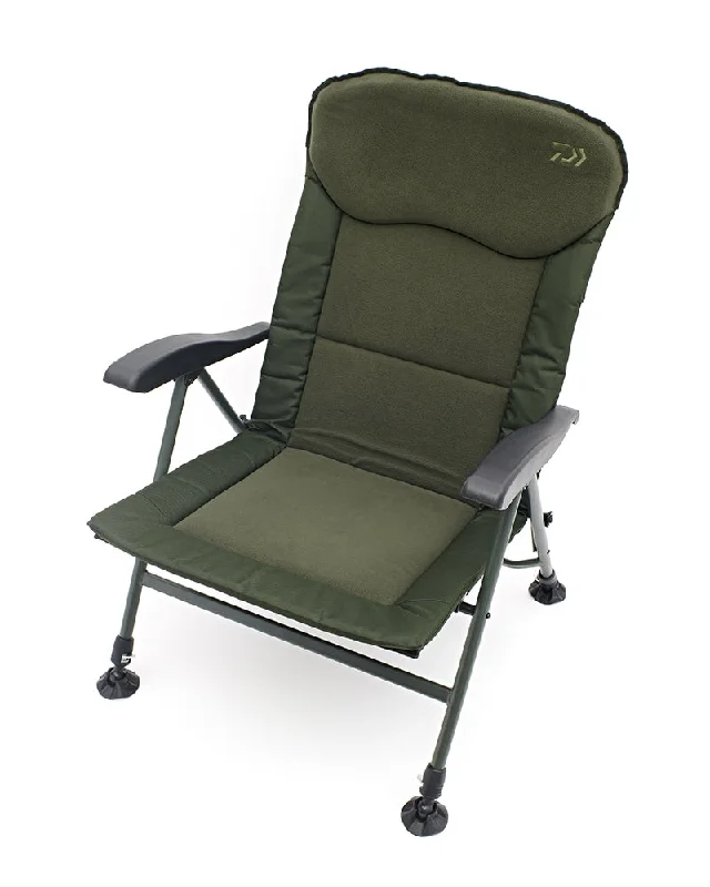 Daiwa Black Widow Adjustable Fishing Chair - Carp Fishing Armchair - BWAA1