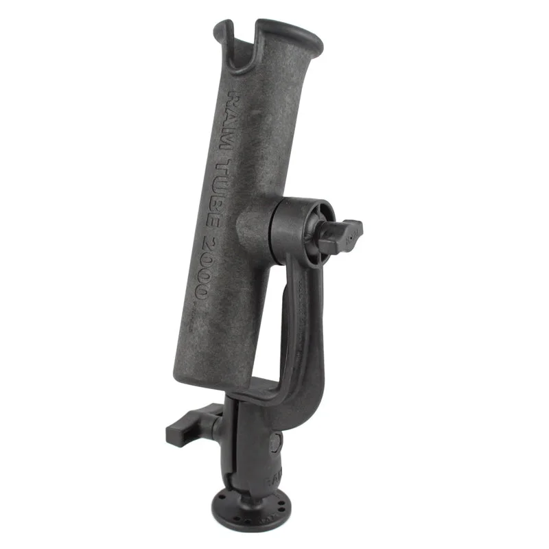 RAM® Tube™ Fishing Rod Holder with Revolution Ratchet & Salt Water Base