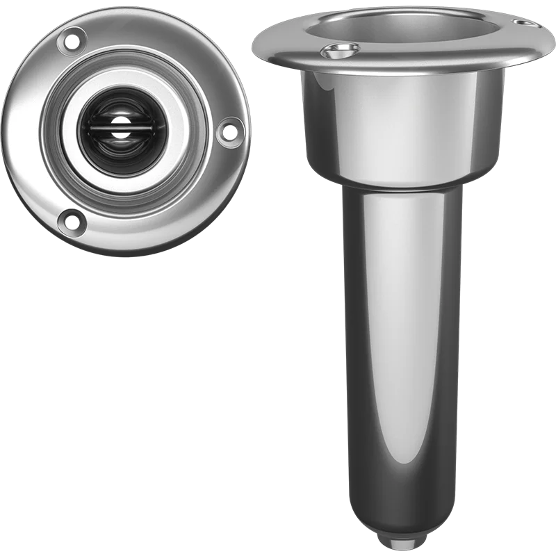 Mate Series 0 degree, Round Top 316 Stainless Drain-C1000D Rod Holder