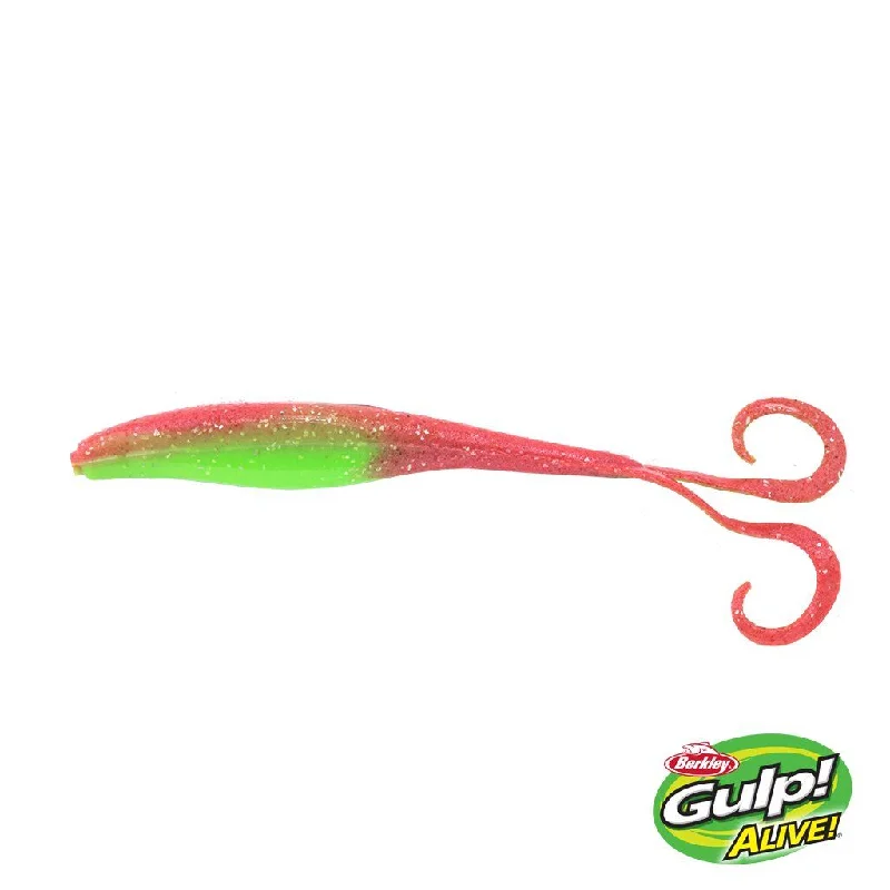 Berkley Gulp Alive 5in Crazy Legs Jerk Shad Nuclear Chicken Lures