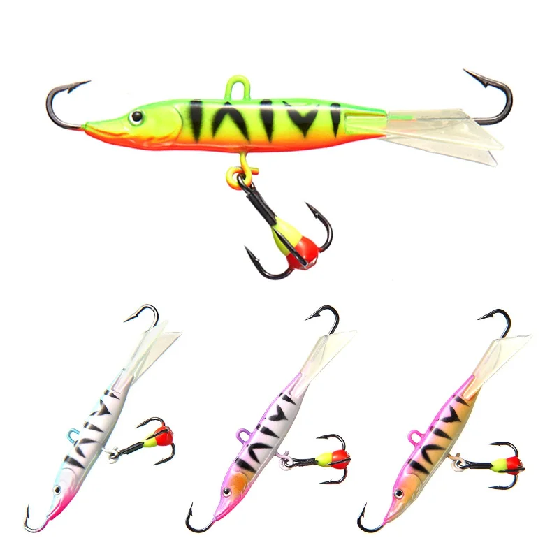 Ice Fishing Lures for Bass Perch Walleye Pike