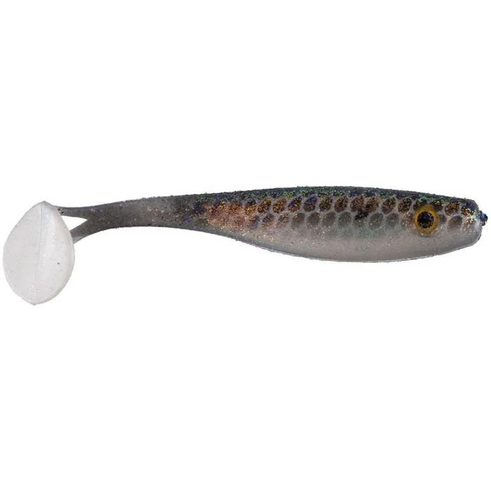 Big Bite Baits Suicide Shad Paddle Tail Swimbait 5" Gizzard Shad Qty 4