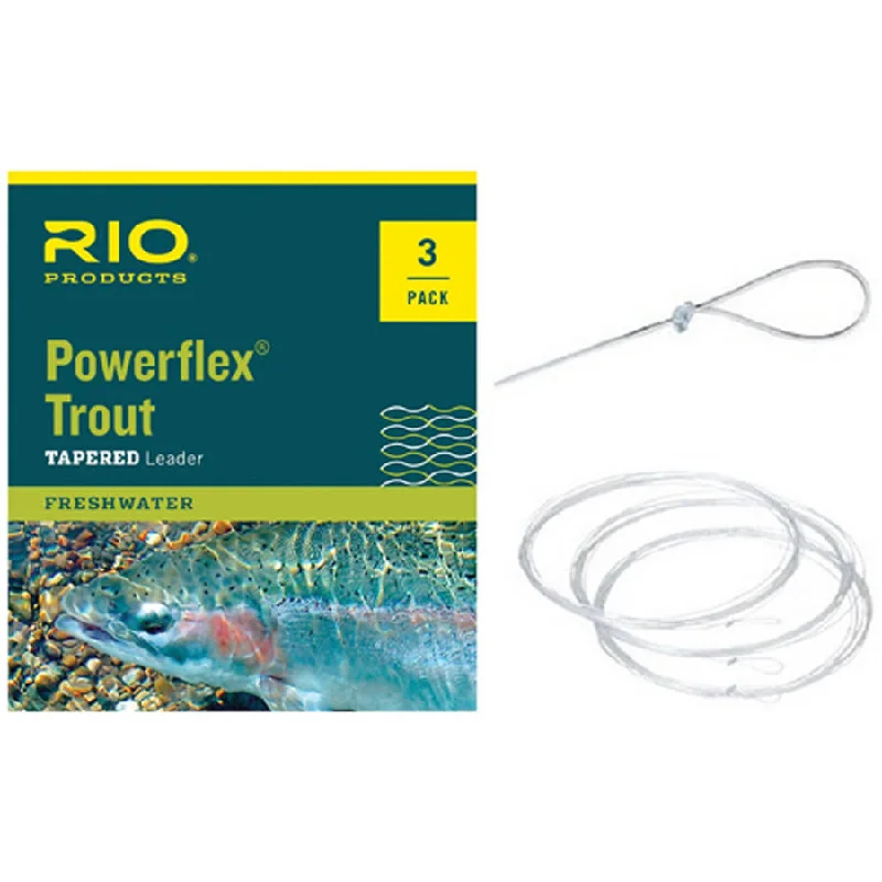 RIO Powerflex Trout Leader, 4X