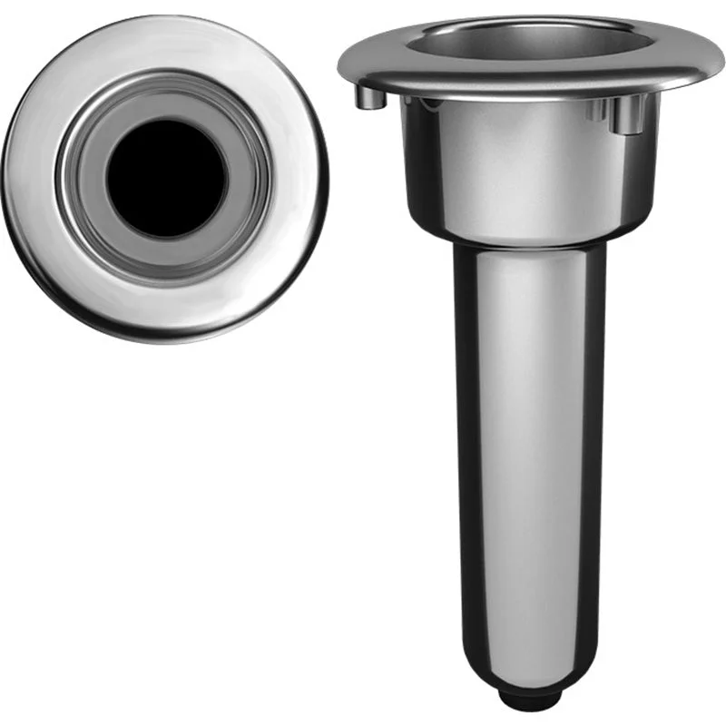 Mate Series 0 degree, Elite Screwless ,Round Top 316 Stainless Drain -C1000DS Rod Holder