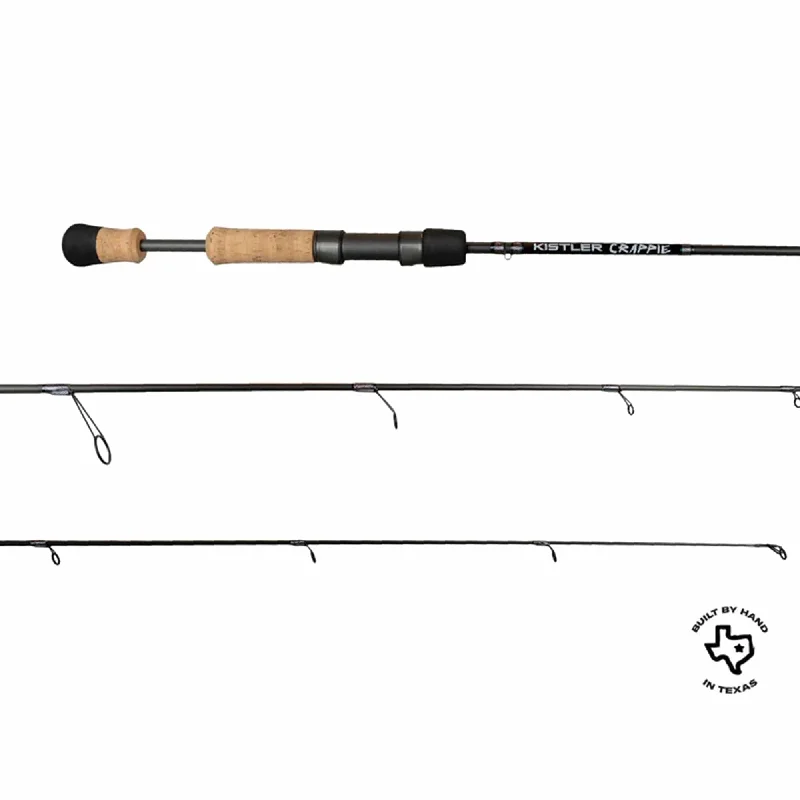 Kistler CP-66-L 6'6" Crappie Fishing Rod, Light, Spinning