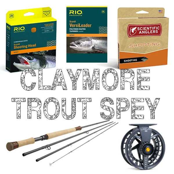 Redington CLAYMORE Custom Trout Spey Rod Outfit