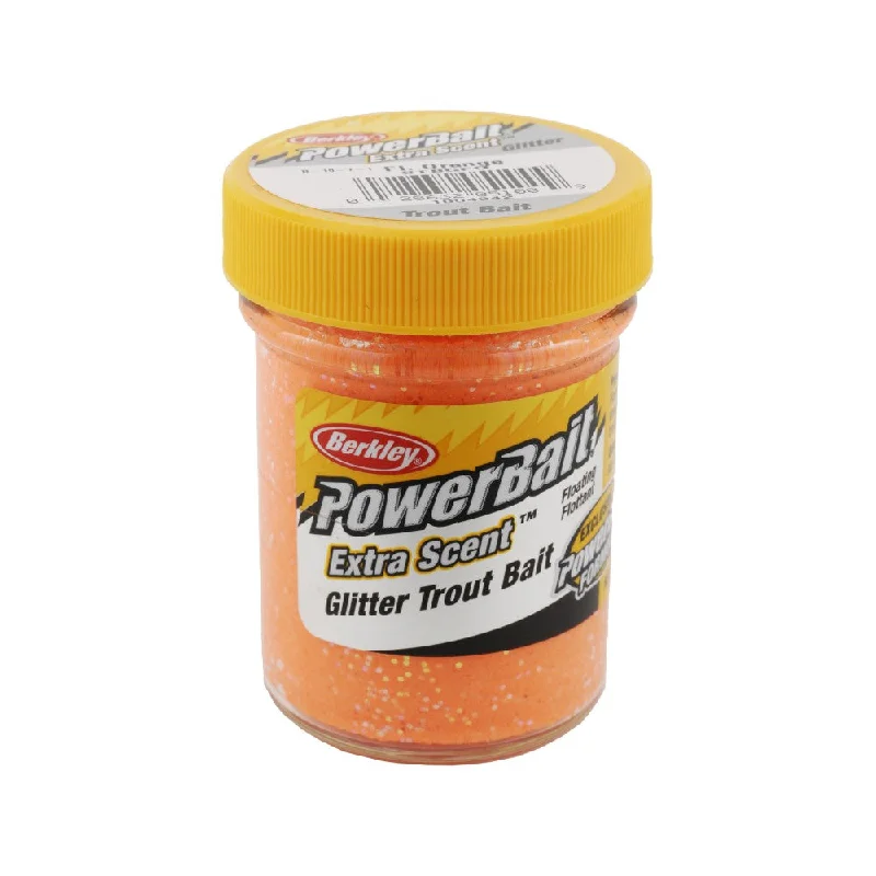 Berkley Powerbait Select Glitter Trout Bait - Fluo Orange