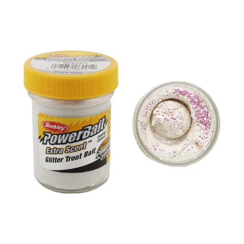 Berkley Powerbait Select Glitter Trout Bait - White