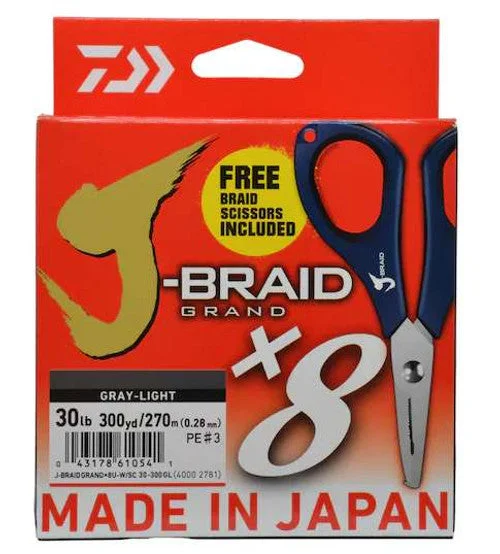 Daiwa J-Braid Grand x8 Braided Line