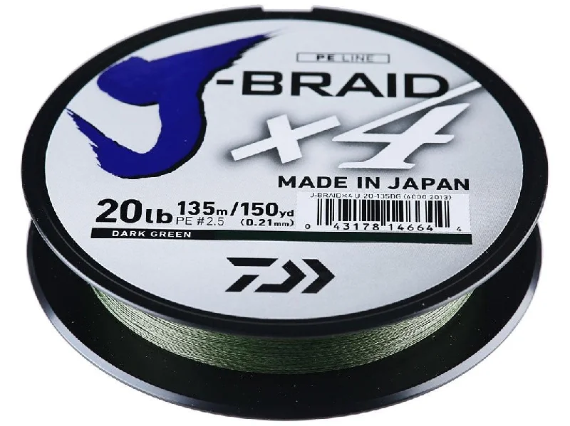 Daiwa J-Braid X4 Braided Line