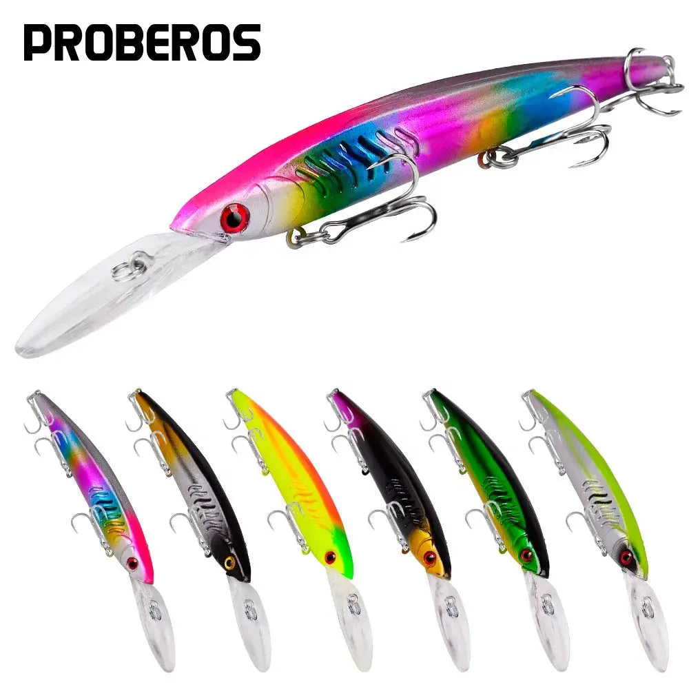 Lureswholesale® Floating Minnow Fishing Lure 15cm 12g