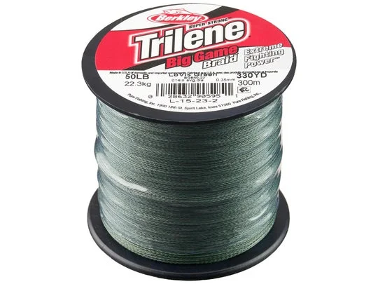 Berkley Trilene Big Game Braided Line Low Vis Green