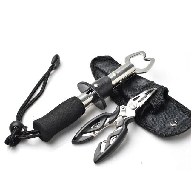 Stainless Steel Lip Grips with Heavy Duty Split Ring Pliers