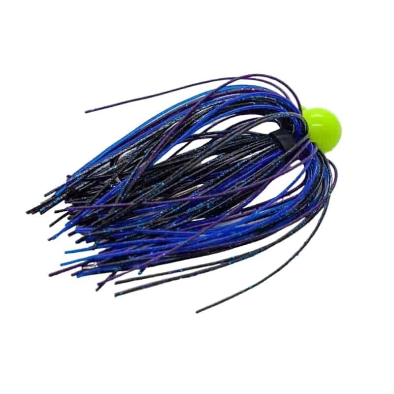 BnR Tackle Twitching Jigs - Full Moon - Blue/Black