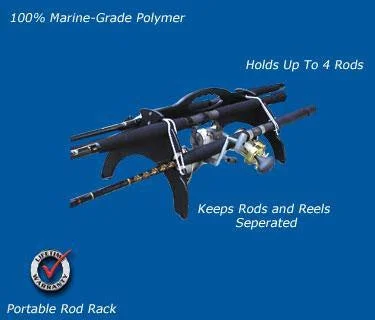 FISHING ROD AND REEL HOLDER- EASY CARRIER