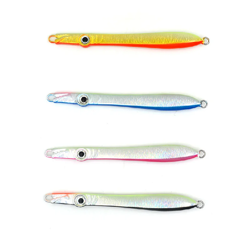 5pcs 150g 17cm Random Mixed Color Most popular lead metal lure slow pitch jigging