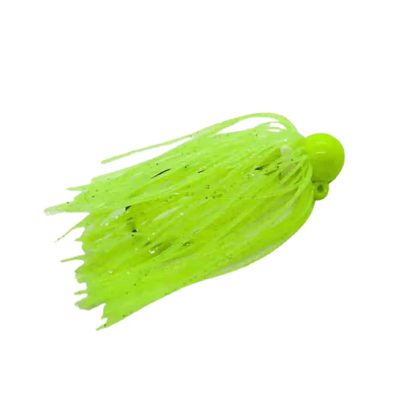 BnR Tackle Twitching Jigs - Chartreuse