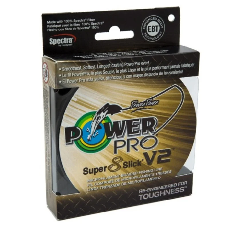 Power Pro Super8Slick V2 Braided Line Onyx