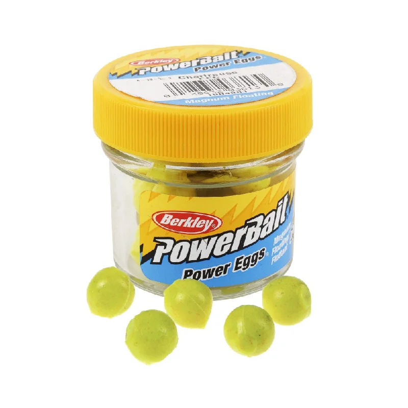 Berkley Powerbait Sparkle Magnum Eggs - Chartreuse