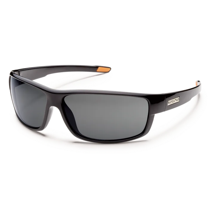 Black Frame, Gray Polarized Lens