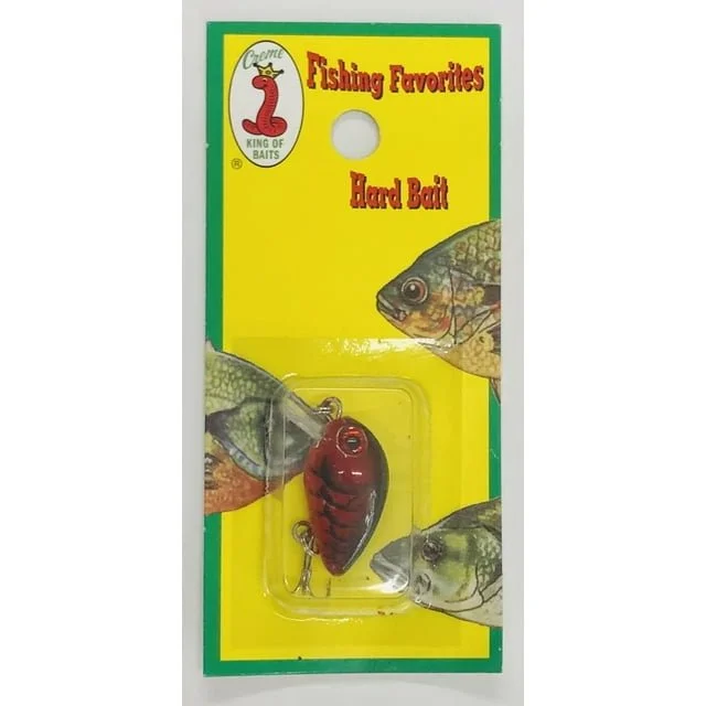 Creme Fishing Favorites Hard Bait Red Craw Fish