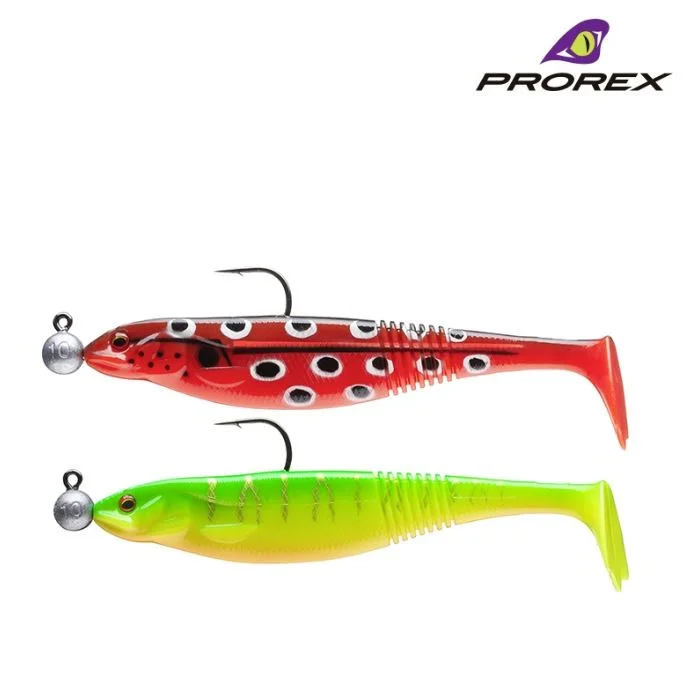 New Daiwa Prorex Classic Shad DF Pre-Rigged Pike Lures - Kit 1 - 16750-001