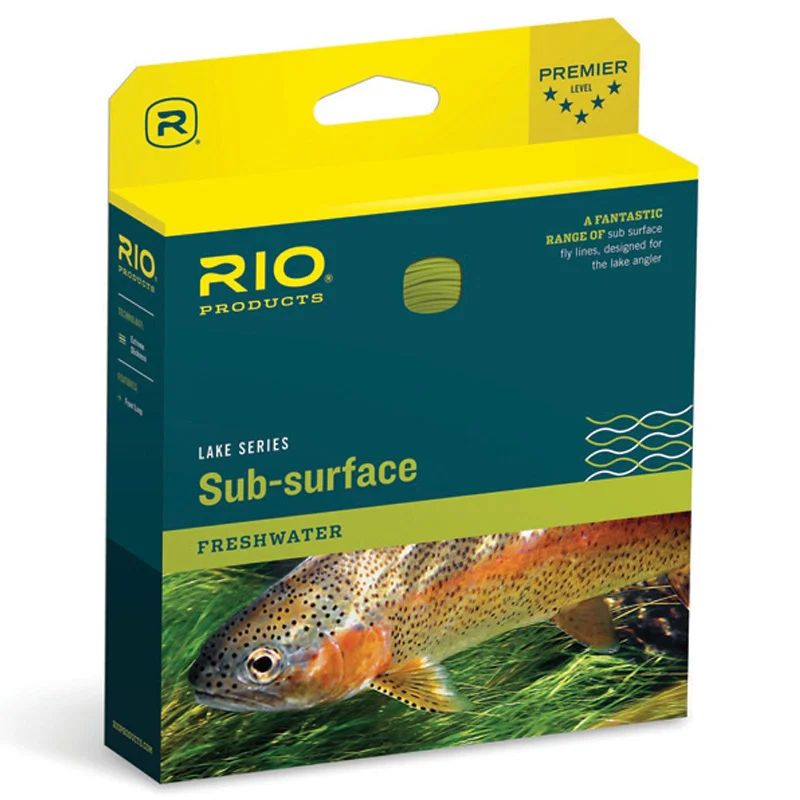 XXB RIO Lake Series CamoLux Sub-Surface Fly Line Size WF4I