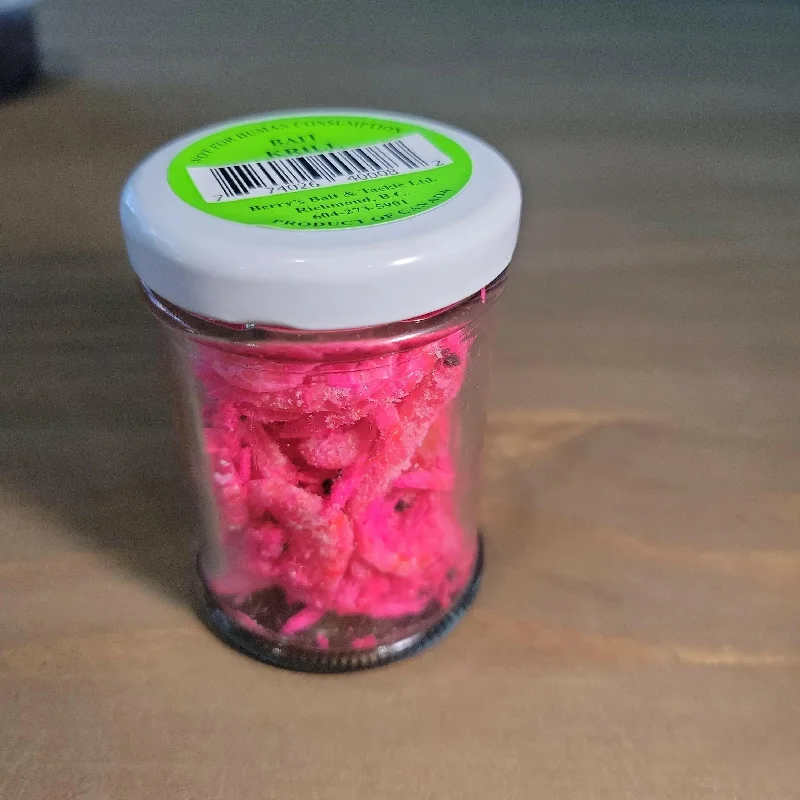 Krill Shrimp Bait Pink in Jar