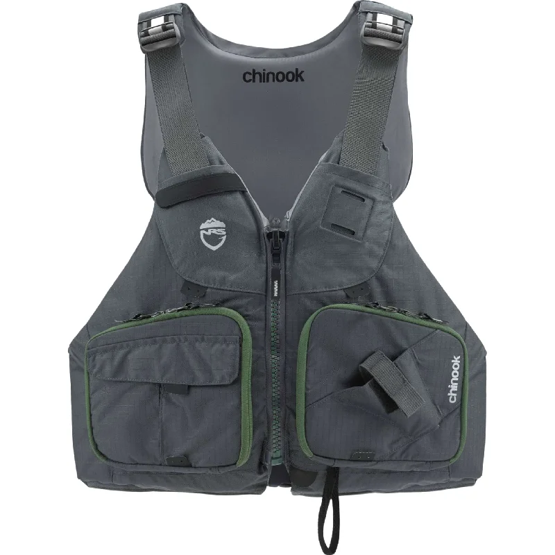 NRS Chinook Fishing PFD -  Charcoal