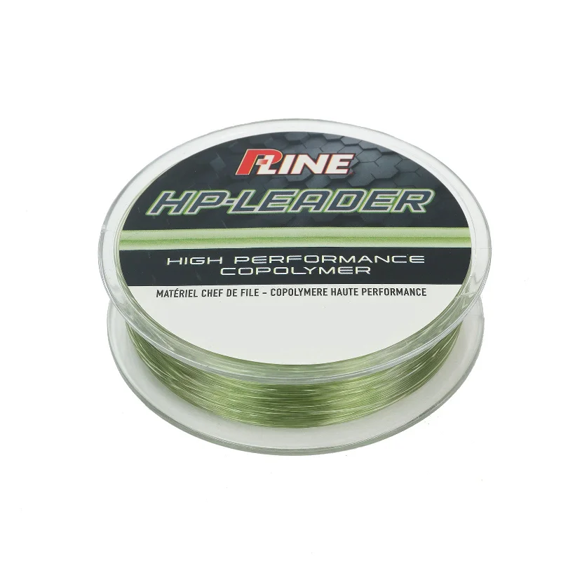 P-Line HP Leader Copolymer Material | 20 Lb.; Moss Green; 50 Yds.