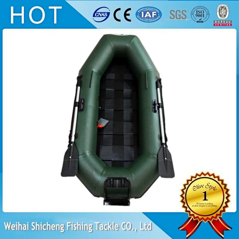 Popular rowing boat SCFD-270 CE inflatable fishing boat with slatted floor