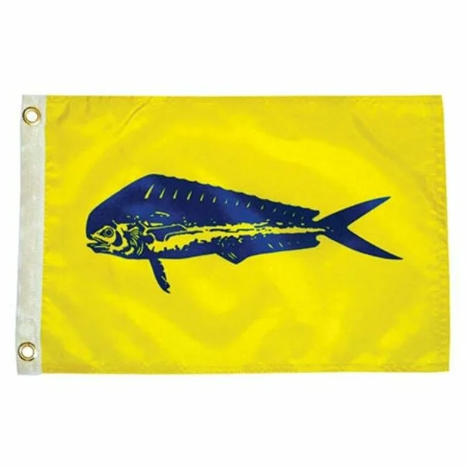 Taylor Made - Dolphin Flag 12" x 18"