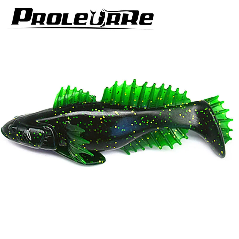 1Pcs 10cm 20g Popular Soft Fishing Lure Soft Bait Swimbaits Jig Head Soft Lure Fly Fishing Bait Plastic Artificial Lure YR-447