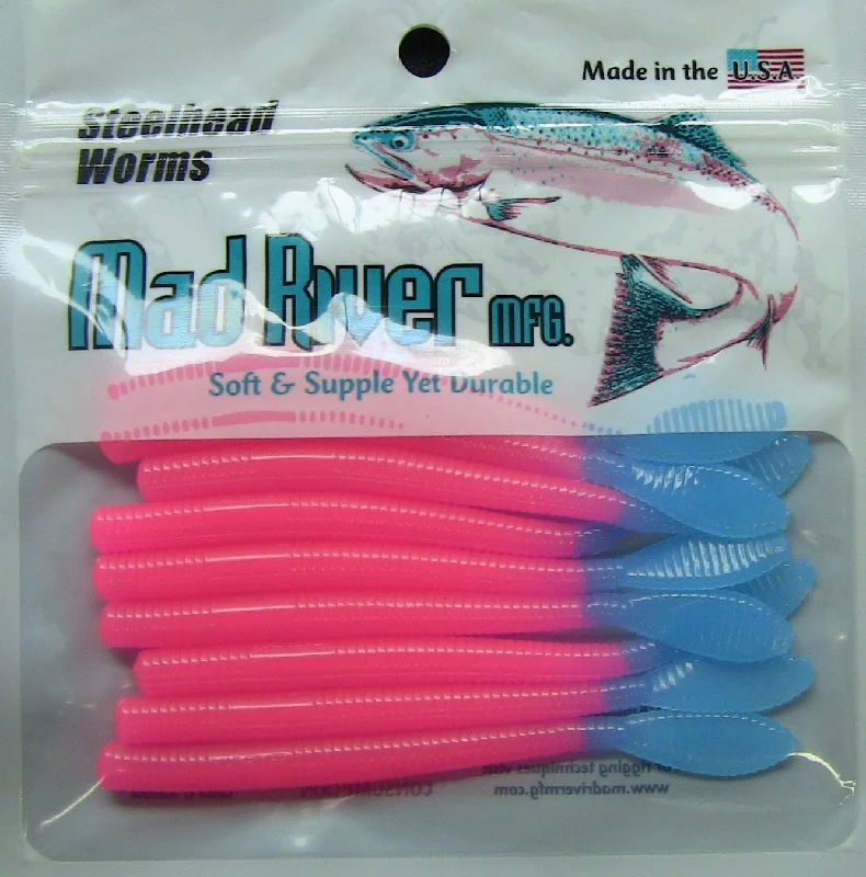 Mad River Mfg. Steelhead Worm 4"