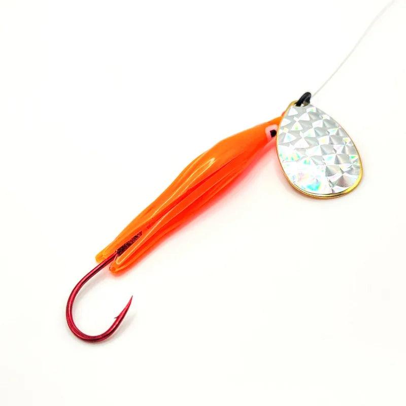 Wicked Lures ~ Orange/Silver