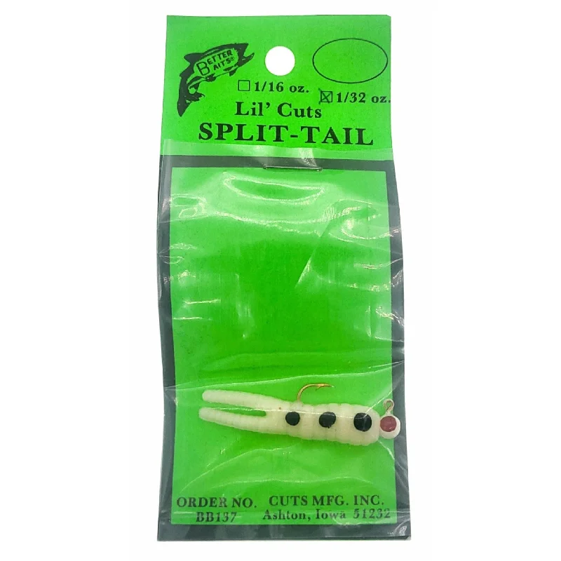 Better Baits Lil Cuts Split Tail Qty 1