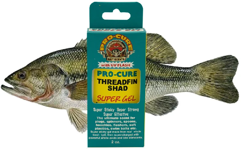 Pro-Cure Bass Super Gel Scents 2 oz