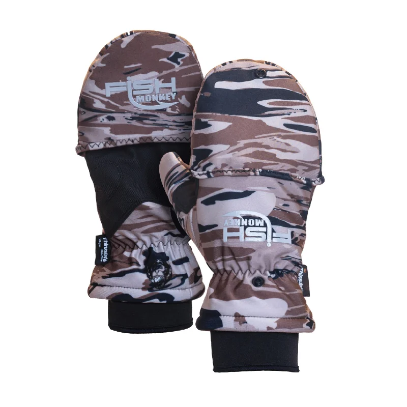 Fish Monkey FM25 Tundra Premium Insulated Mitten Fishing Glove