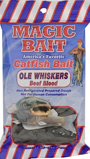 Magic Bait Ole Whiskers 10 Oz. Beef Blood Catfish Bait - Fish Attrct/Bait and Acces