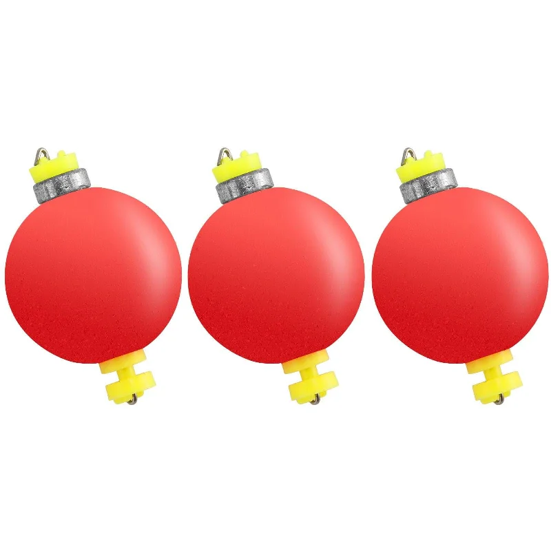 Dr.Fish 10pcs Round Weighted Snap-on Floats