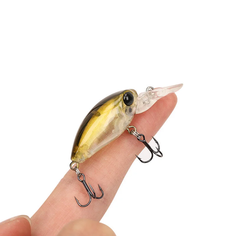 Tsurinoya Newest Crank Fishing Lures 32mm 2.7g with BKK Treble Hooks Popular Hard Baits Pesca 12 Colors for Selection