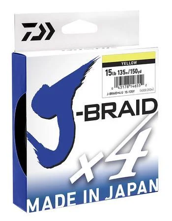 Daiwa J 4 Braid 270m Spools