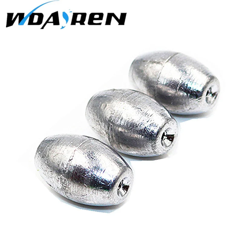 5 Pcs/lot New All Sizes Weight Adjustable Lead Weight Sinkers for Fishing 5.8g 13.5g 16.6g Popular Fishing