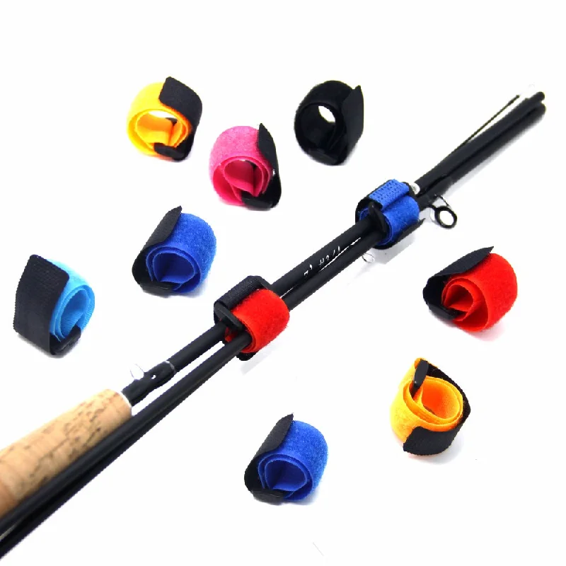 Reusable Fishing Rod Tie Holder