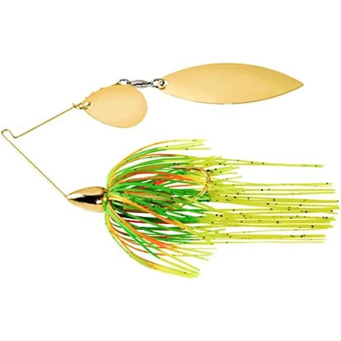 War Eagle Screamin Eagle Tandem Willow/Colorado Nickel Frame Spinnerbait 3/4 oz.