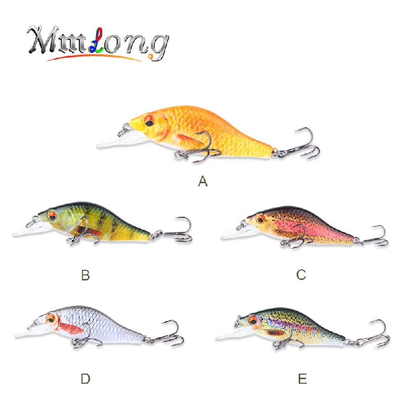 Mmlong 4.3" Bionic Crankbait Fishing Lure MH11C 5 Color Popular Big Hard Fish Lures Tackle 21.9g Artificial Fishing Bait Wobbler