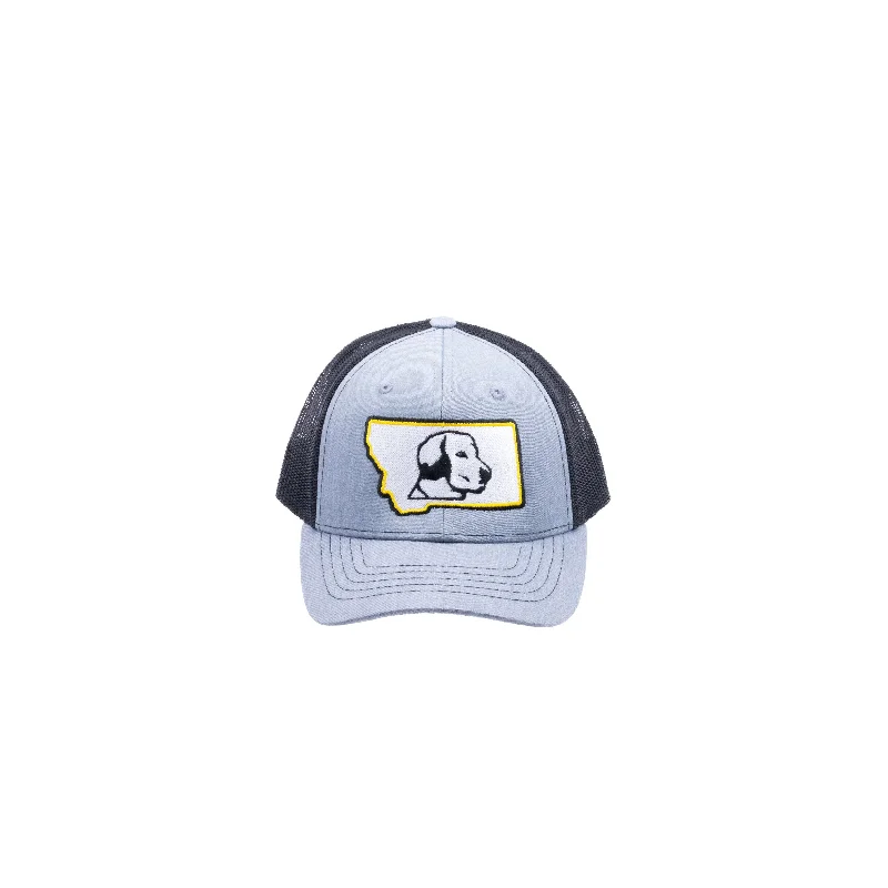 Yellow Dog YOUTH MT Dog Logo Grey/Black